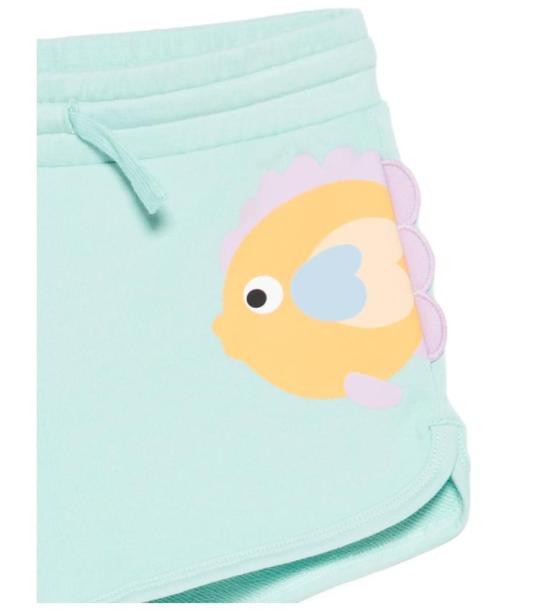 26SS [키즈] 스텔라 맥카트니 쇼츠/버뮤다 TY6B69 Z3409 683 Blue - STELLA MCCARTNEY