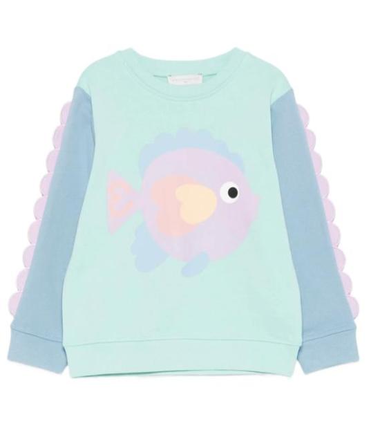 26SS [키즈] 스텔라 맥카트니 티셔츠 TY4A60 Z3409 683 Blue