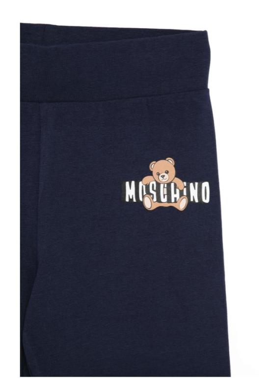 26SS [키즈] 모스키노 캐주얼 세트 HAG01H LBA00 83682 Pink blue - MOSCHINO