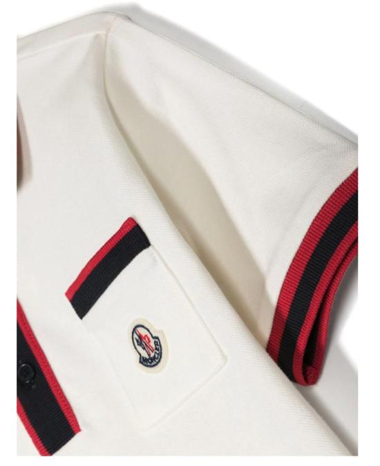 26SS [키즈] 몽클레어 폴로 셔츠 L1954 8A00003 8496W 034 White - MONCLER