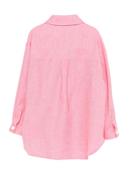 26SS [키즈] 에밀리오푸치 셔츠 PY2A24 D0139 542 Pink - EMILIO PUCCI