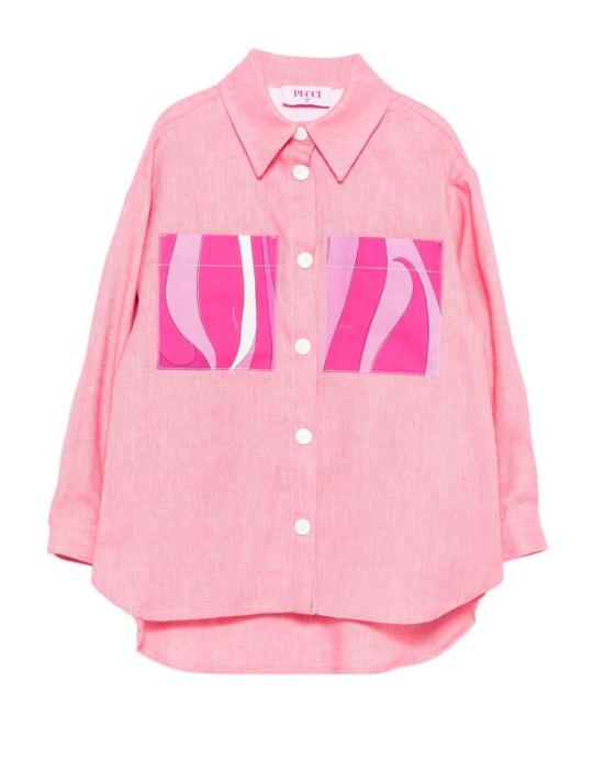 26SS [키즈] 에밀리오푸치 셔츠 PY2A24 D0139 542 Pink