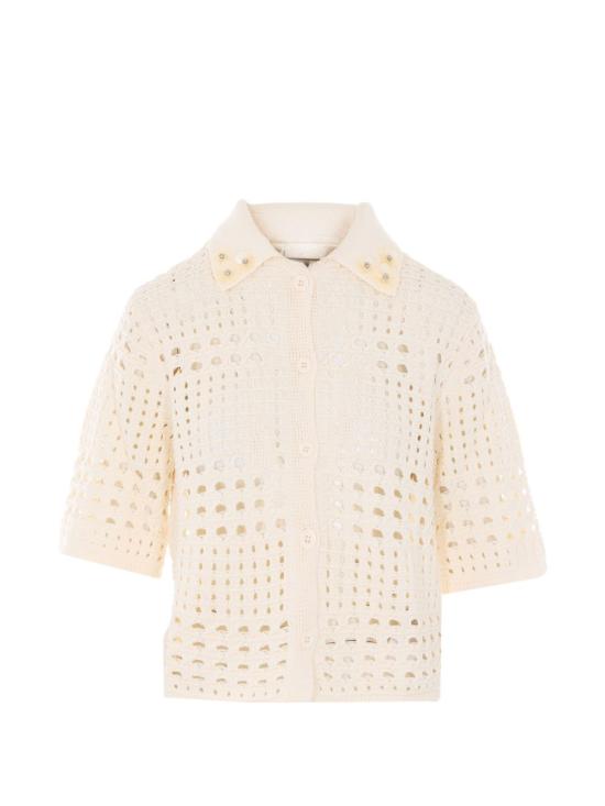 26SS 리우조 스웨터 WA6325 MA79R10701 Bianco lana