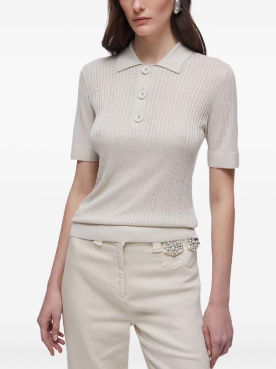 26SS 리우조 스웨터 WA6285 MS46JA4023 Light gold - LIU JO