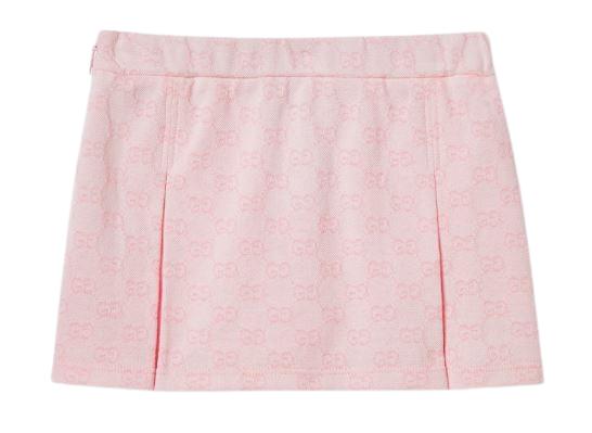 26SS [키즈] 구찌 스커트 852823 XJHA95399 Baby pink mix - GUCCI