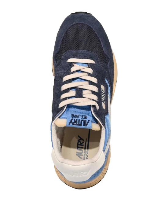 26SS 오트리 릴윈드 로우 나일론 스웨이드 스니커즈 WWLM3T03 Brown - AUTRY