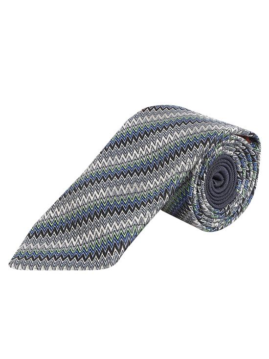 26SS 미소니 넥타이 CR8ASEUA524 0003 Green - MISSONI