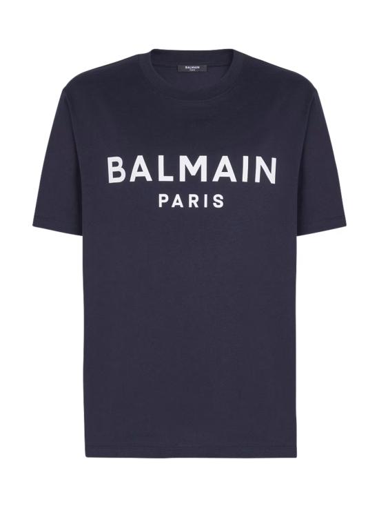 26SS 발망 반팔 티셔츠 GH1EG000BD45 SIV NAVY