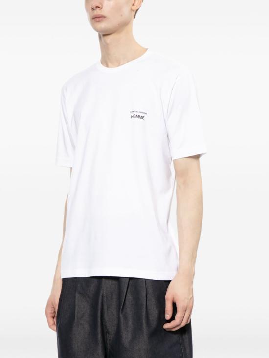 26SS 꼼데가르송 반팔 티셔츠 HQT101051 3 WHITE - COMME DES GARCONS