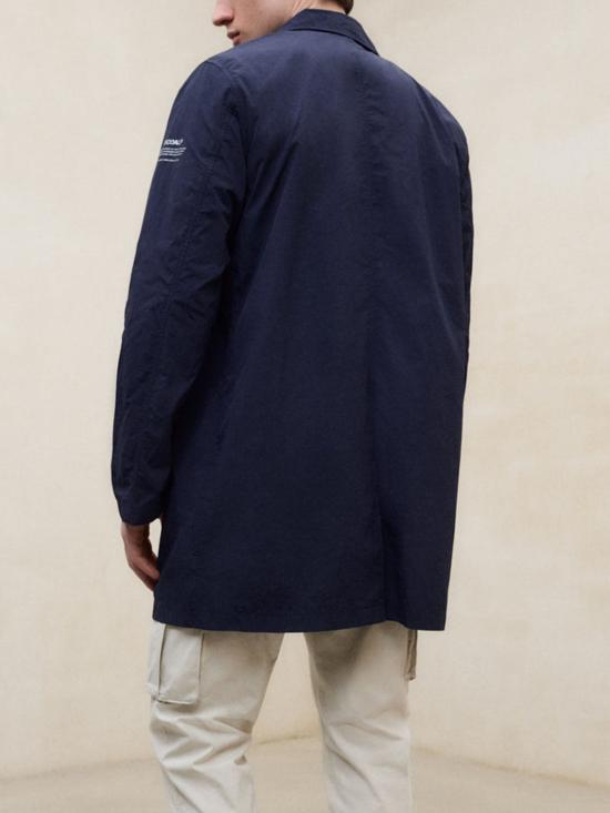 26SS 에콜프 코트 MCMGAJKVESTA0428S26 161 Blue - ECOALF