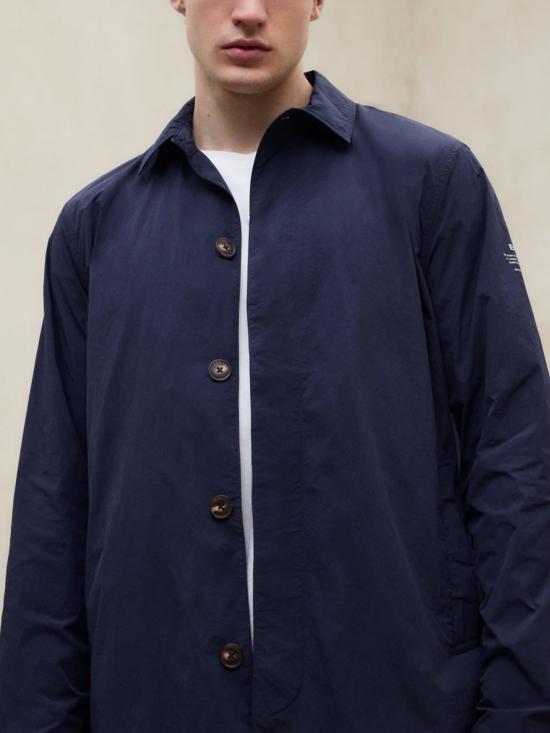 26SS 에콜프 코트 MCMGAJKVESTA0428S26 161 Blue - ECOALF