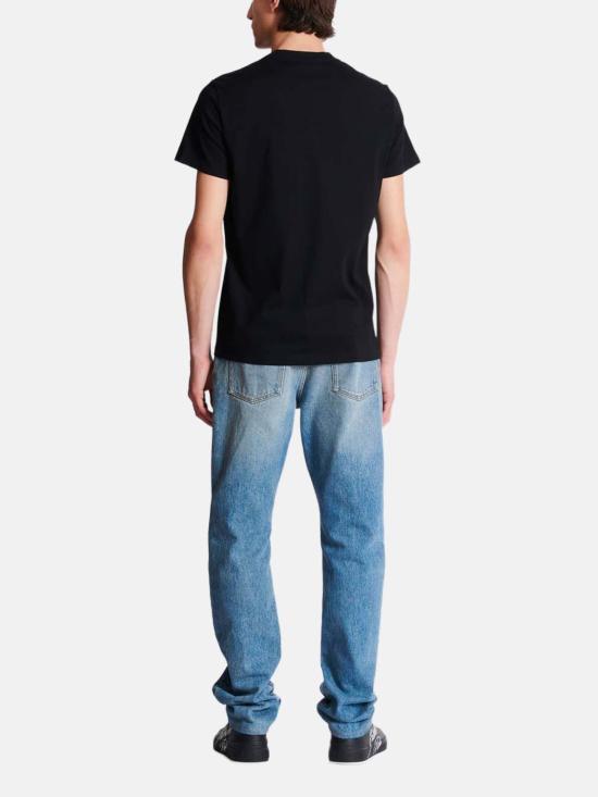 26SS 발망 반팔 티셔츠 FH1EF000GD84 EAD Black - BALMAIN