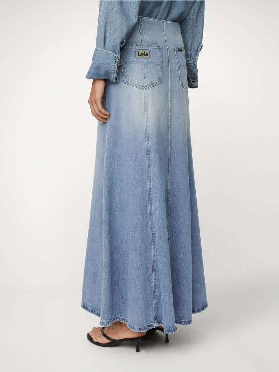 26SS Iois 미디 스커트 3551 7965BLEACH Clear Blue - OTHER BRANDS