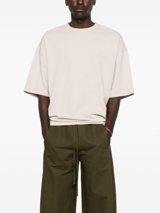 26SS 엔타이어 스튜디오 반팔 티셔츠 ESSS26TT01012 0073 Sand - ENTIRE STUDIOS