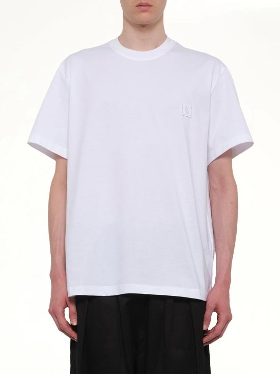 26SS 우영미 반팔 티셔츠 W261TS07 701W White - WOOYOUNGMI