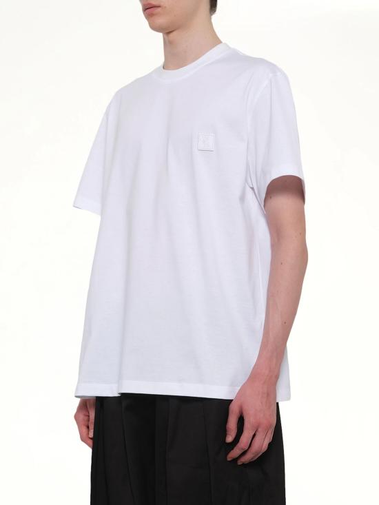 26SS 우영미 반팔 티셔츠 W261TS07 701W White - WOOYOUNGMI