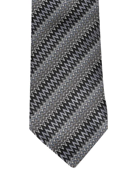 26SS 미소니 넥타이 CR8ASEUA524 0002 Black - MISSONI