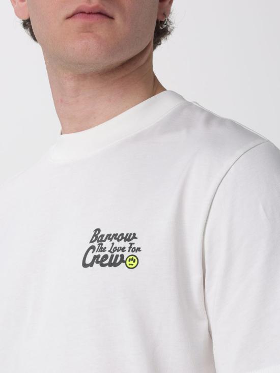 26SS 바로우 반팔 티셔츠 S6BWUATH077 412 White - BARROW