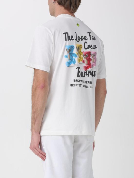 26SS 바로우 반팔 티셔츠 S6BWUATH077 412 White - BARROW