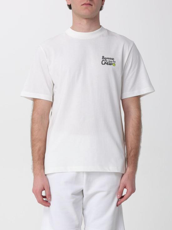 26SS 바로우 반팔 티셔츠 S6BWUATH077 412 White