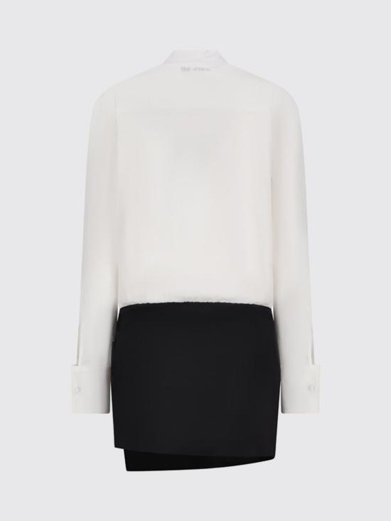 26SS 디 아티코 롱 원피스 260WCA00461MIX067AA 020 White - THE ATTICO