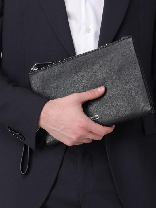26SS 톰포드 클러치/파우치 H0742LGO066S NAA Black - TOMFORD