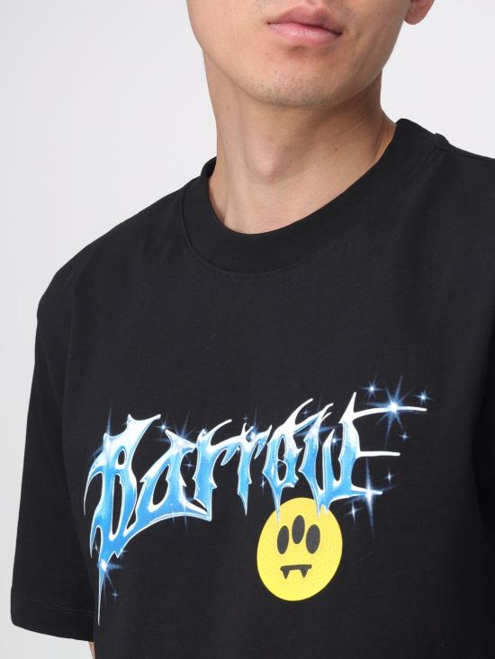 26SS 바로우 반팔 티셔츠 S6BWUATH025 110 Black - BARROW