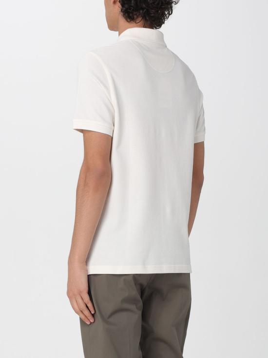 26SS 바버 폴로 티셔츠 MML0012 WH71 White 1 - BARBOUR