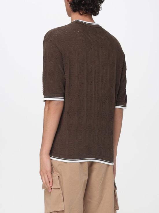 26SS 라니우스 반팔 티셔츠 S6LAMAKE011 920 Brown - LANEUS