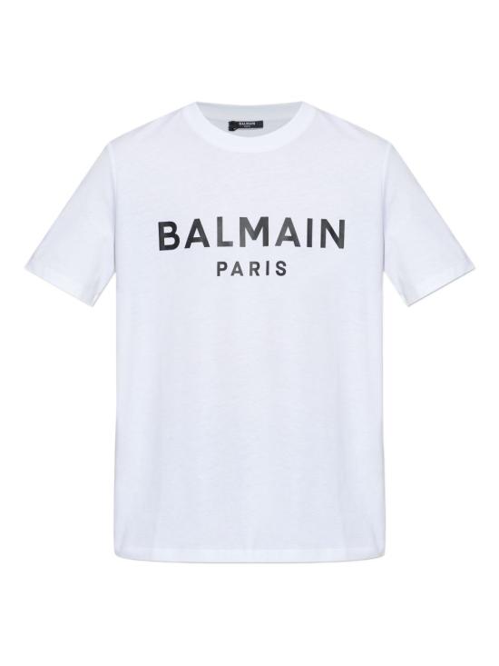 26SS 발망 반팔 티셔츠 GH1EG000BD45 GAB White - BALMAIN