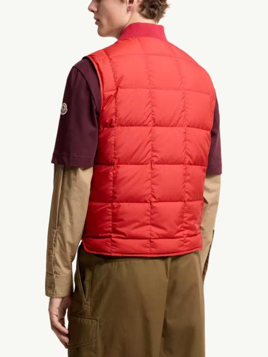 26SS 몽클레어 니트 베스트 L10911A00149 597YW45H Red - MONCLER