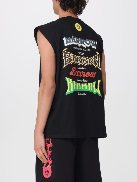 26SS 바로우 긴팔 티셔츠 S6BWUATH023 110 Black - BARROW