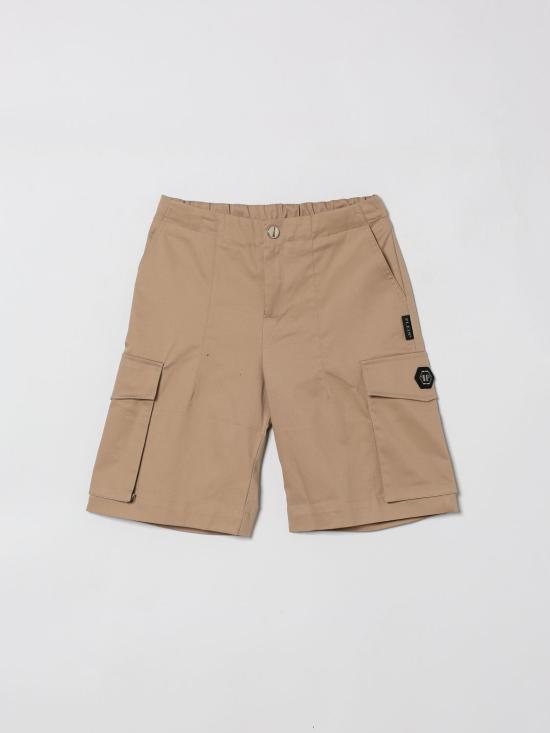 26SS [키즈] 필립 플레인 쇼츠/버뮤다 S6PHJBBE058 015 Beige