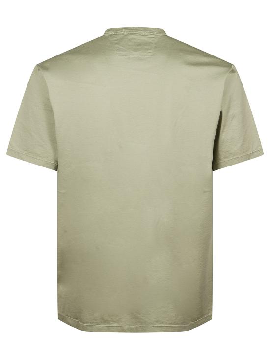 26SS 씨피 컴퍼니 반팔 티셔츠 20CMTS113A 006374G610 Green - C.P. COMPANY