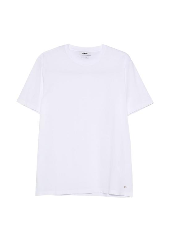 26SS 헤스키모 반팔 티셔츠 HE1410007 BIANCO WHITE