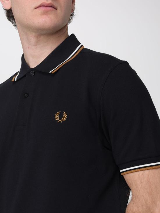 26SS 프레드페리 폴로 티셔츠 M3600 P69 Black 1 - FRED PERRY