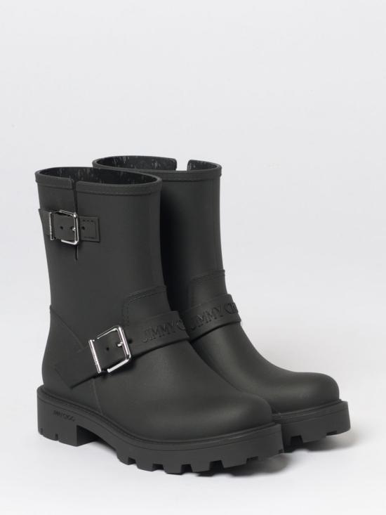 26SS 지미추 부츠 BIKERRAINTPY Black - JIMMY CHOO