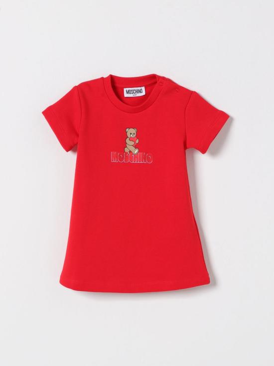 26SS [키즈] 모스키노 점프수트 MAV0C9LCA52 50109 Red