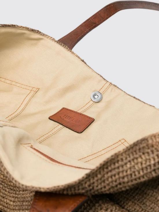 26SS 이벨리브 토트백 LAZAII DARK TEA Brown - IBELIV