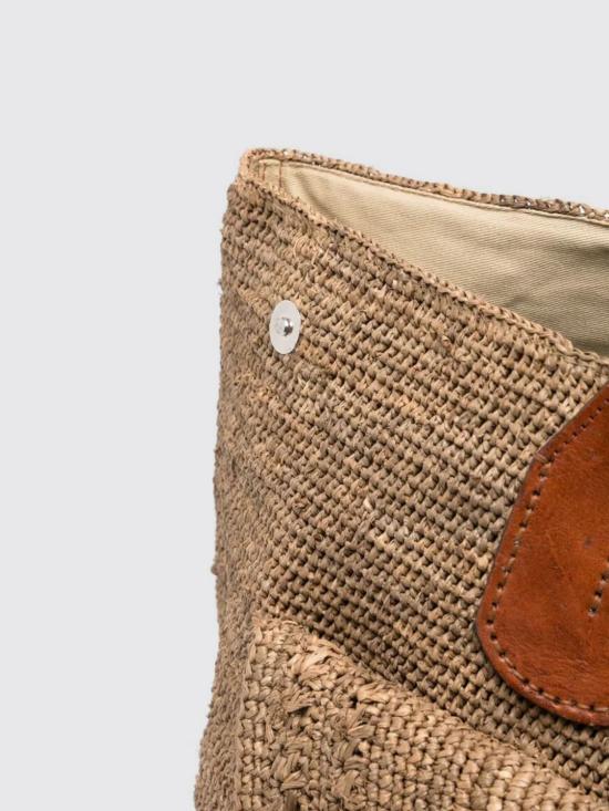 26SS 이벨리브 토트백 LAZAII DARK TEA Brown - IBELIV