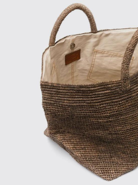 26SS 이벨리브 토트백 VANILLA DARK TEA Brown - IBELIV