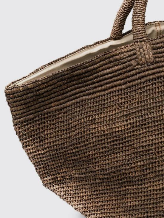 26SS 이벨리브 토트백 VANILLA DARK TEA Brown - IBELIV