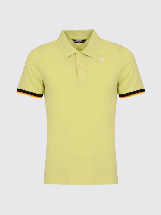 26SS 까웨 폴로 티셔츠 K1125BW W0Z Yellow - K-WAY