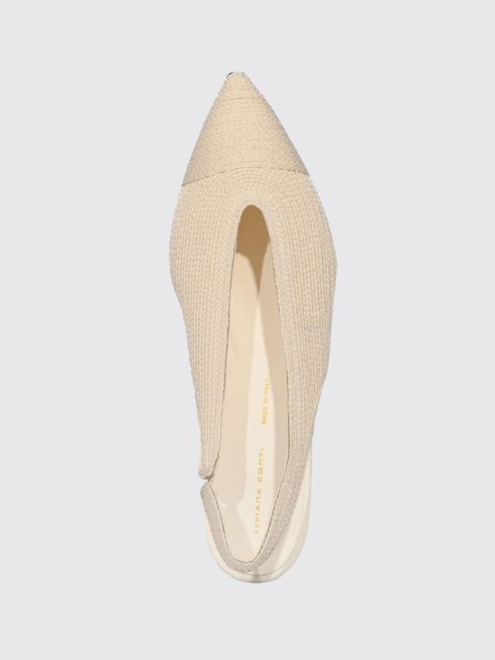 26SS 리비아나 콘티 플랫 슈즈 A6SC19 A17 0 White - LIVIANA CONTI