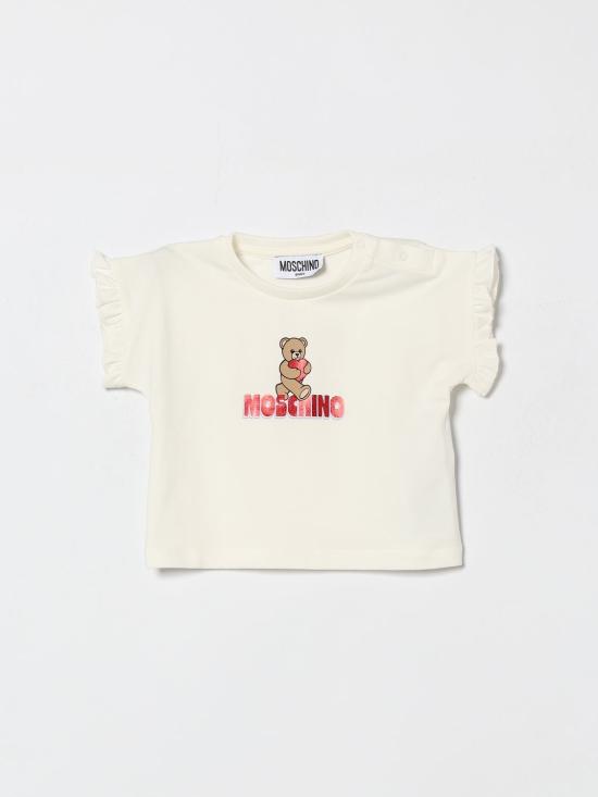 26SS [키즈] 모스키노 티셔츠 MDM03OLBA00 10063 Sky