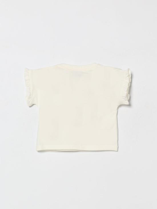 26SS [키즈] 모스키노 티셔츠 MDM03OLBA00 10063 Sky - MOSCHINO