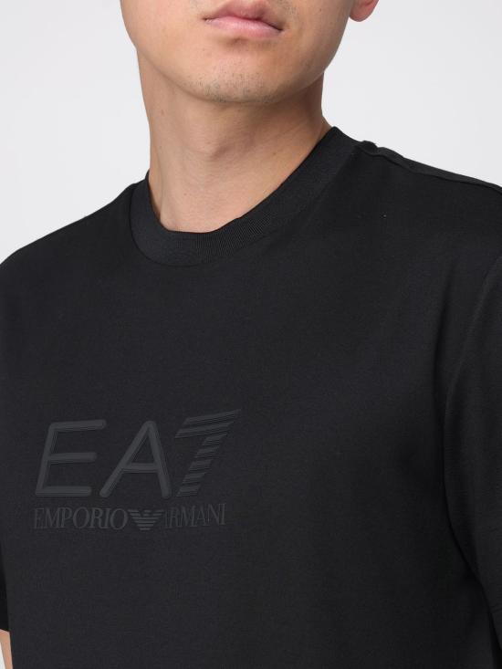 26SS 엠포리오 아르마니 반팔 티셔츠 7M001358AF13862 UC001 Black - EMPORIO ARMANI