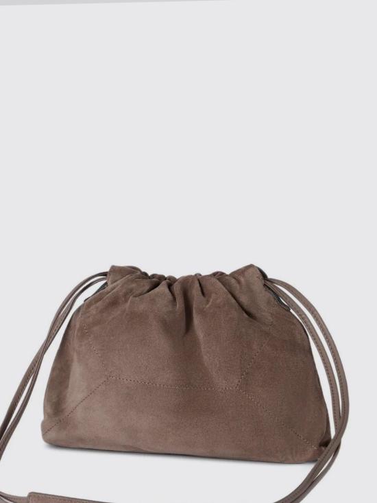 26SS 브루넬로 쿠치넬리 스웨이드 BC 듀오 파우치 백 MBDLD2808 C8849 Beige - BRUNELLO CUCINELLI