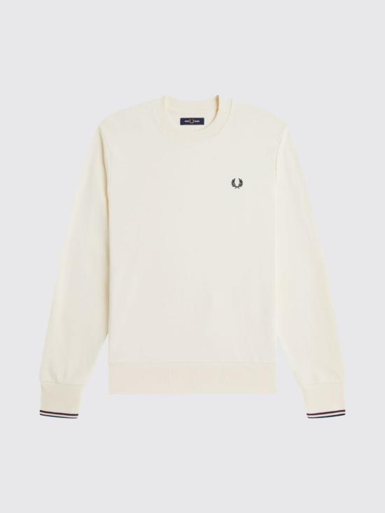 26SS 프레드페리 긴팔 티셔츠 M7535 84A Ecru - FRED PERRY