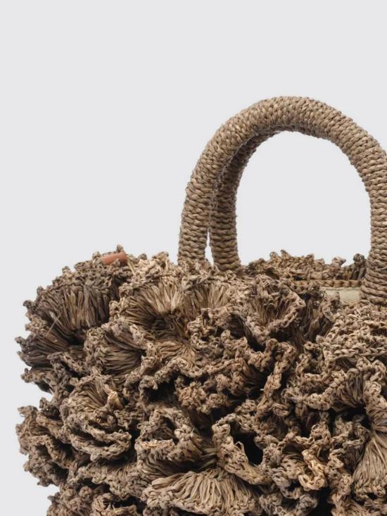 26SS 이벨리브 토트백 CORAL DARK TEA Brown - IBELIV